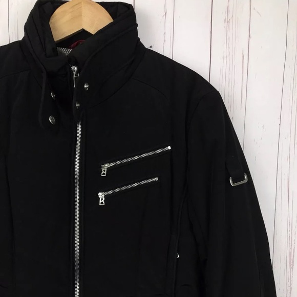 Bogner Womens Black Full Zip Goan Thylmann Puffer